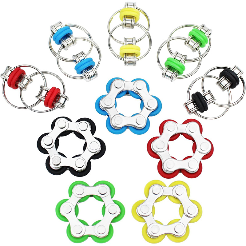 Roller Chain - Set de Juguetes Antiestrés Incluye 2