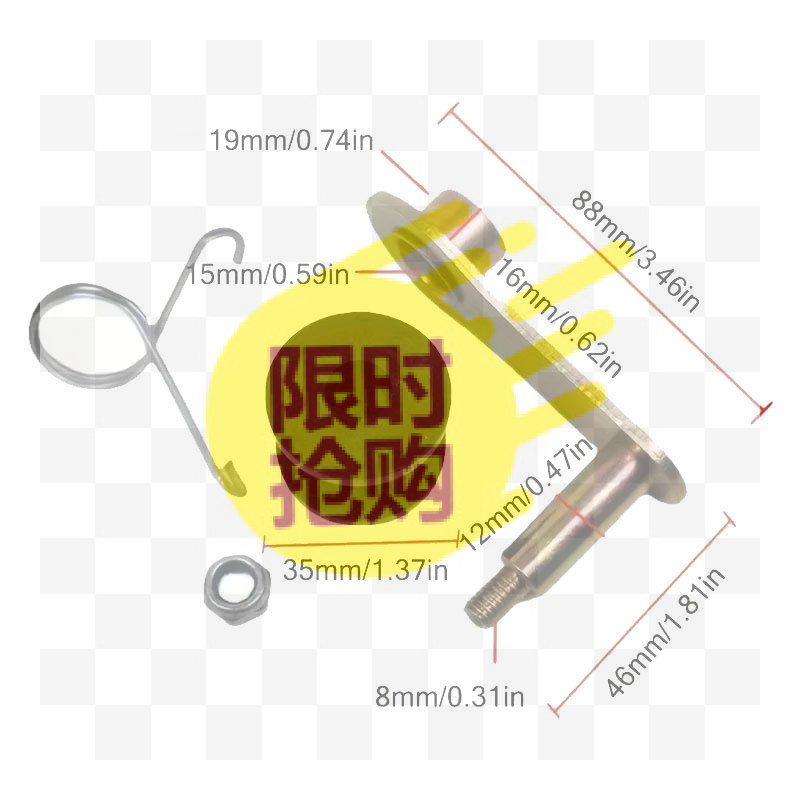 Roller Chain - Kit de Tensor de Cadena con