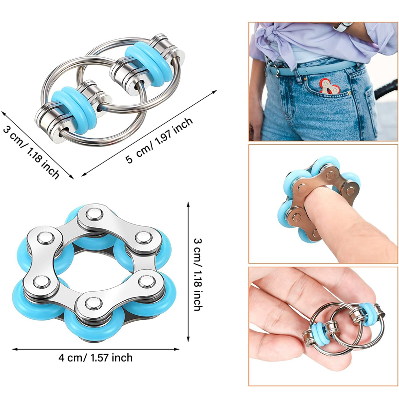 Set de Juguetes Antiestrés Inc - Roller Chain reseña y precio