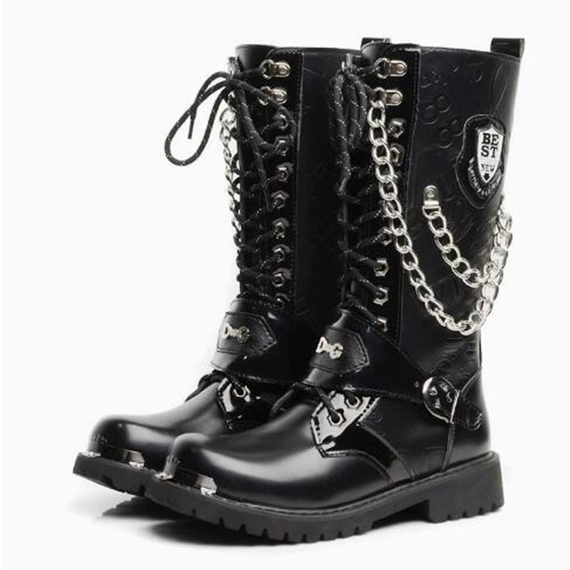 Botas de Motocicleta de Lujo p - Motorcycle Chain reseña y precio