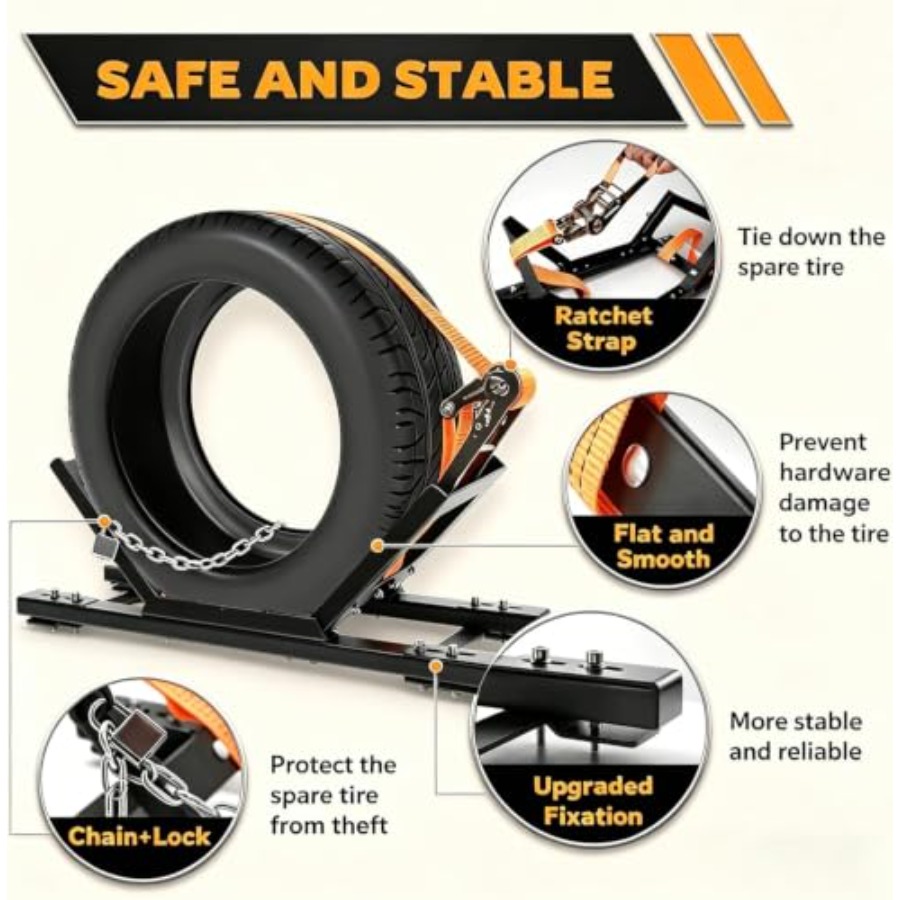 Soporte para Neumáticos de Rep - Steel Chain reseña y precio