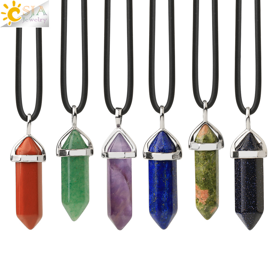 CSJA-collares de cristal con g - Xcm Chain reseña y precio
